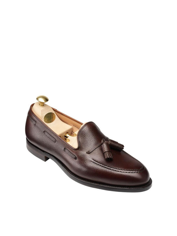 Crockett & Jones, Cavendish II Dark Brown Pebble Grain City - Hallmans ...