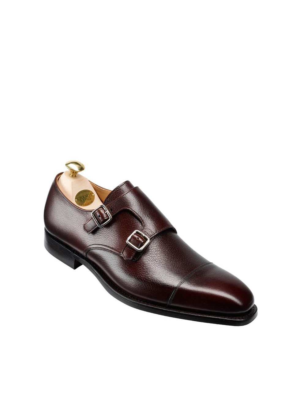 Crockett & Jones, Lowndes Dark Brown Pebble Grain ‘City’ - Hallmans ...