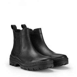 Ilves Matt Svart Broddkängor